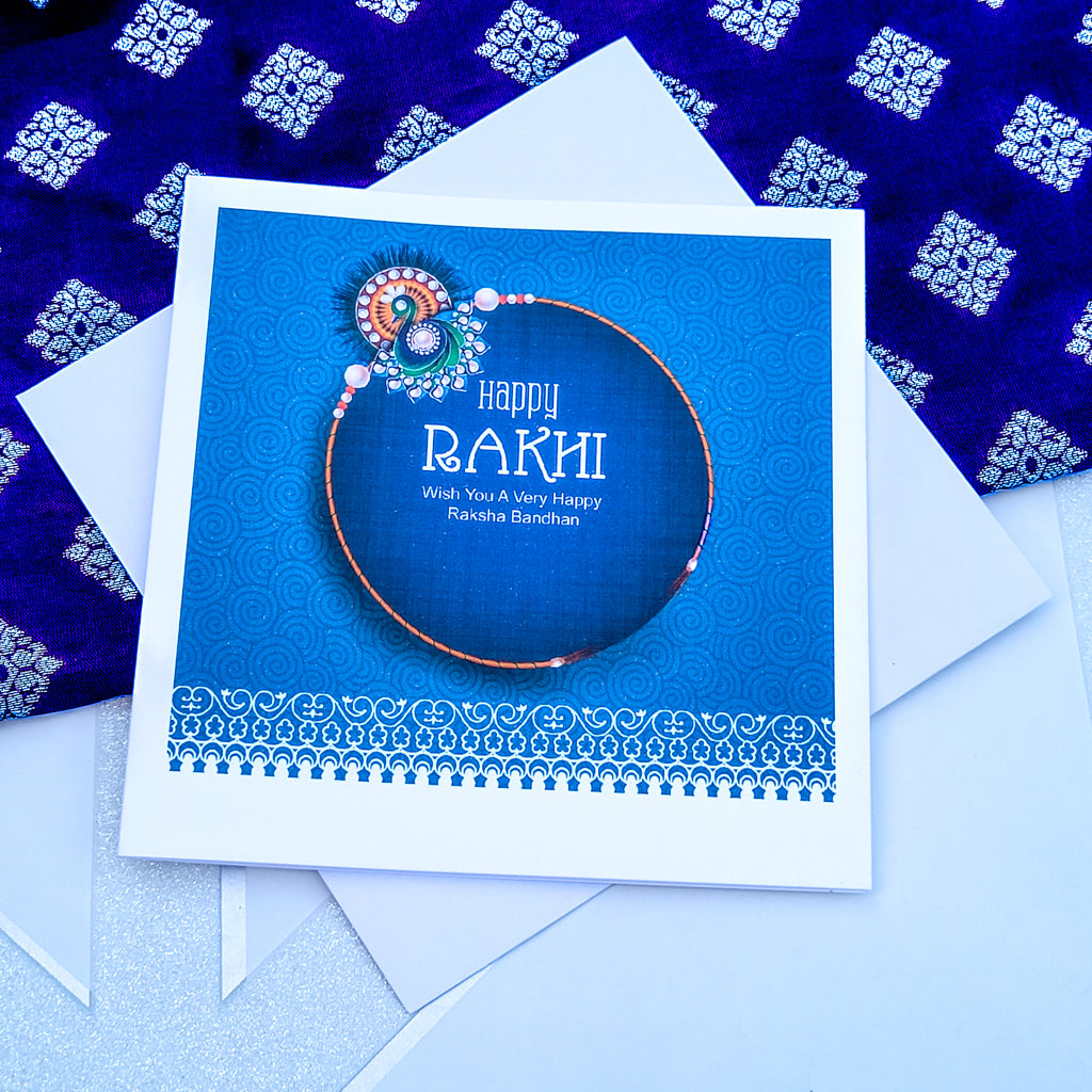 Rakhi/Rakhri/Raksha Bandhan Greeting Card