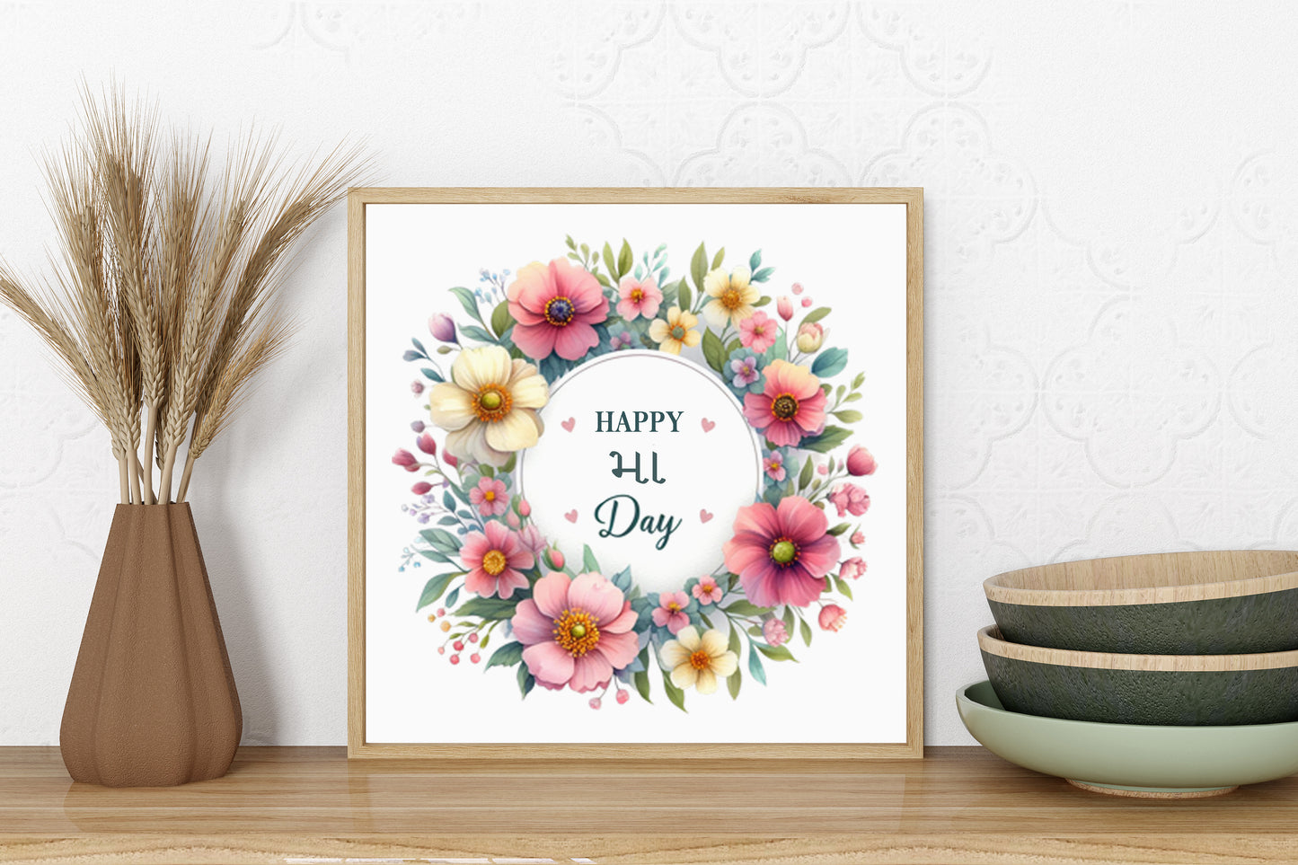 Gujarati, Hindi Mother's Day Card