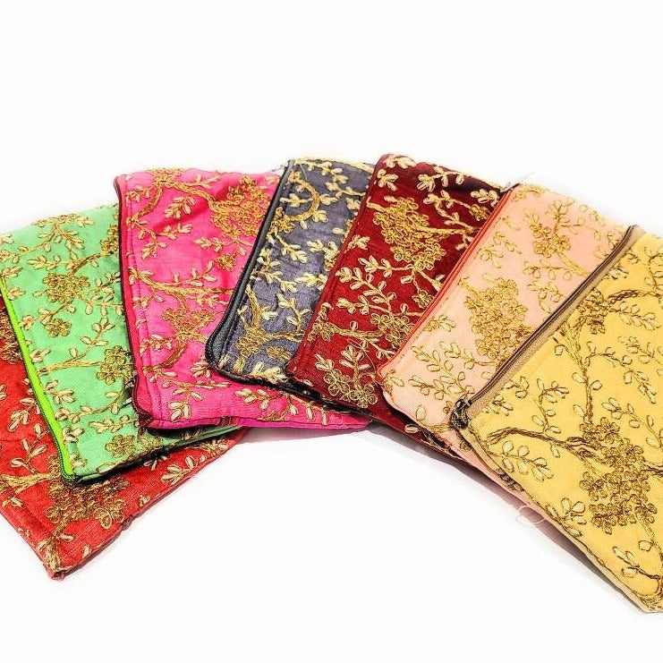 SPECIAL OFFER - Embroidery Pouch, Gift bags, Favour Bags, Wedding favour bags