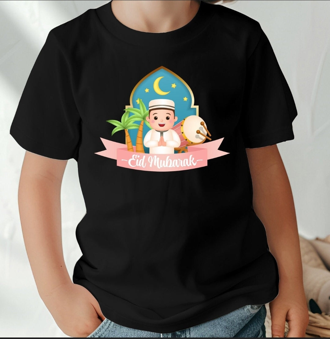Eid Mubarak Kids Top