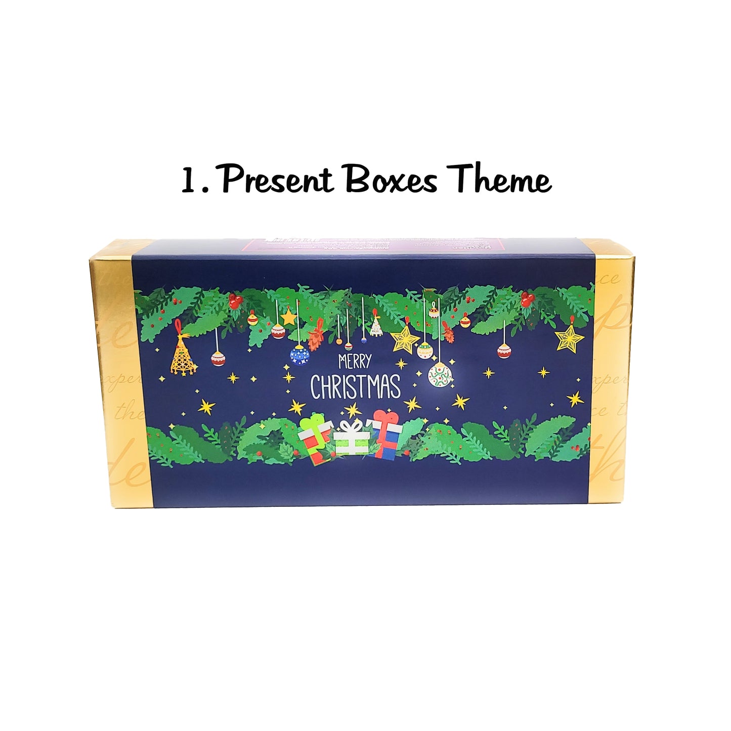 Christmas Theme Wrapped Ferrero Rocher Chocolate Gift
