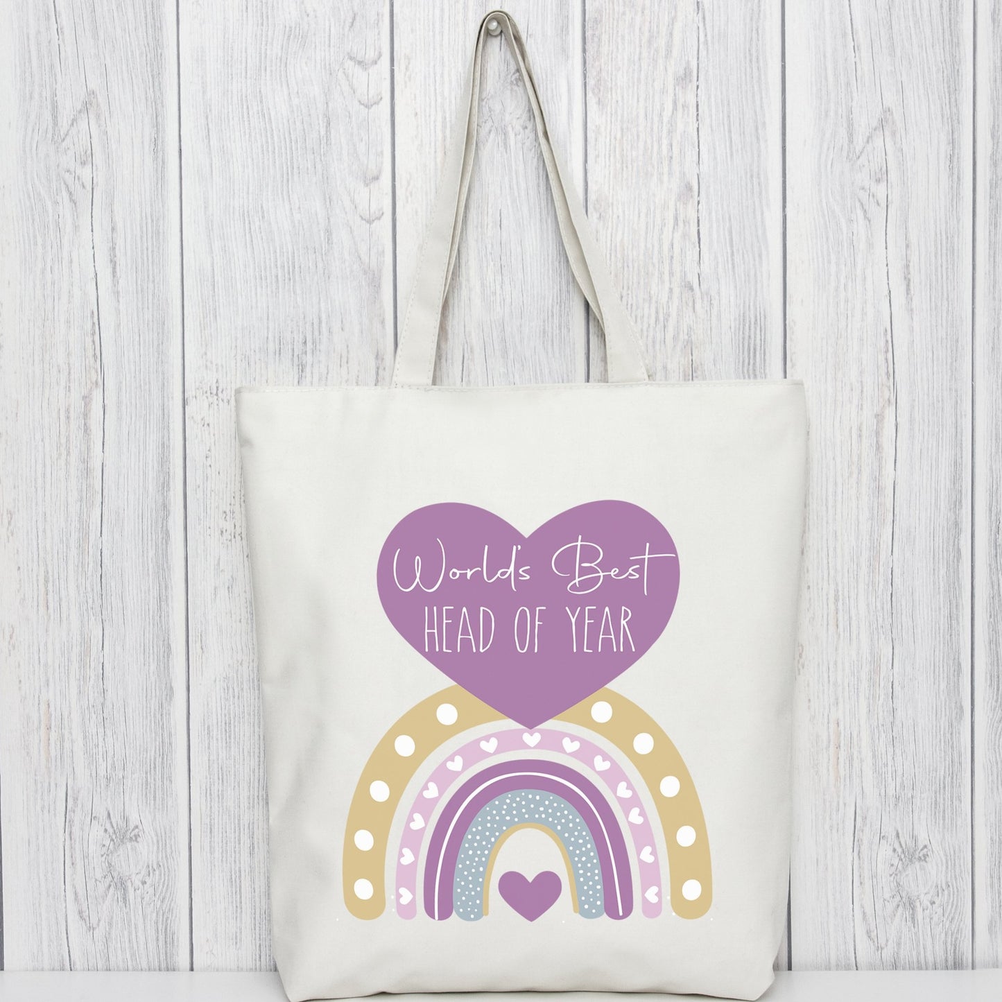 Personalised Best Teachers Tote Bag