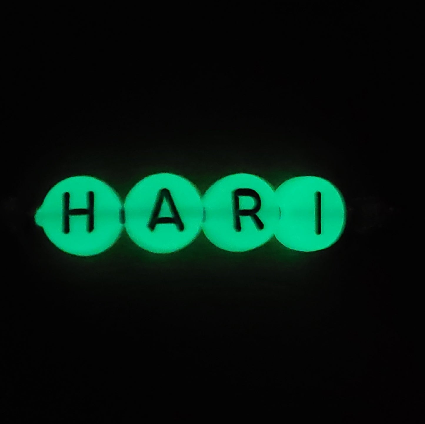 Kids personalised Glow in the dark Rakhri/Rakhi