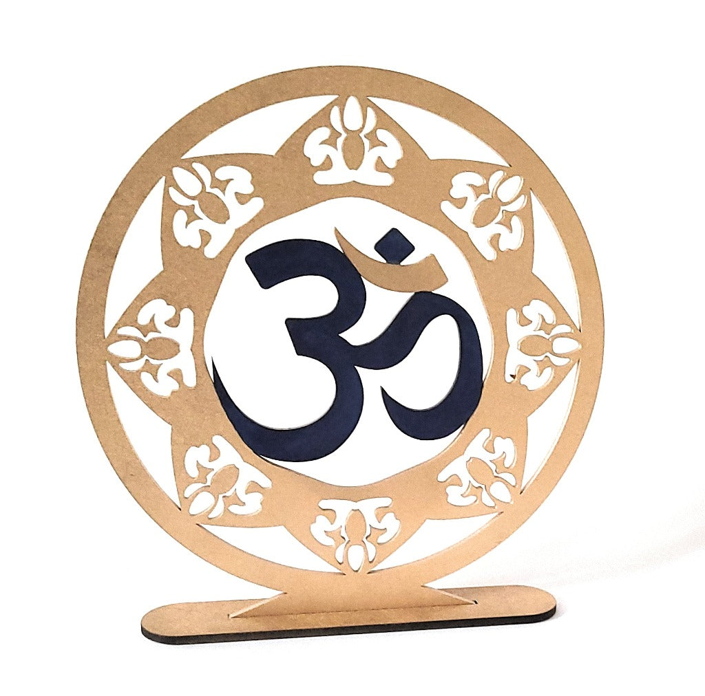Om sign freestanding mandala Diwali decoration and gift