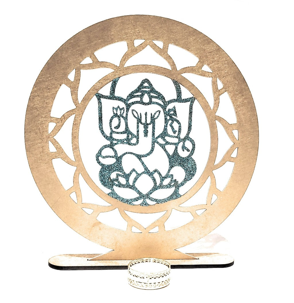 Ganesha freestanding mandala Diwali decoration and gift