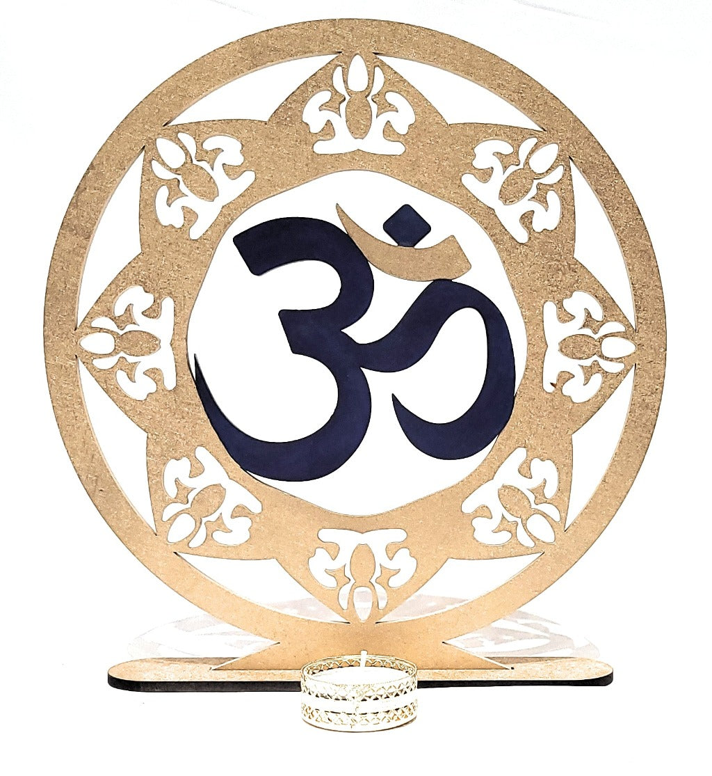 Om sign freestanding mandala Diwali decoration and gift