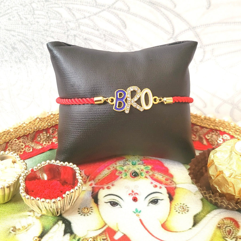Rakhi For Brother - Cool Bro Pendant Adjustable Thread