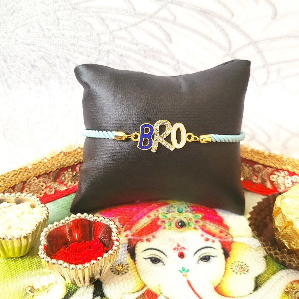 Rakhi For Brother - Cool Bro Pendant Adjustable Thread