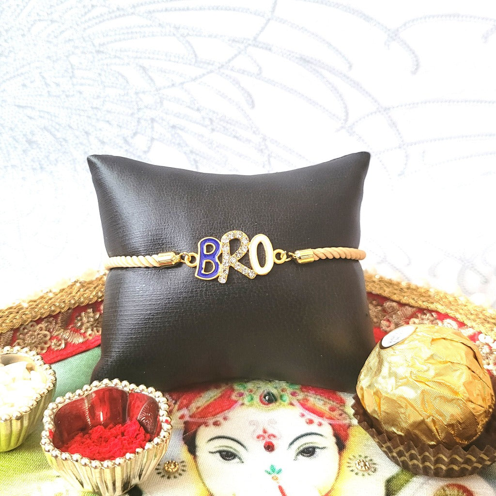 Rakhi For Brother - Cool Bro Pendant Adjustable Thread