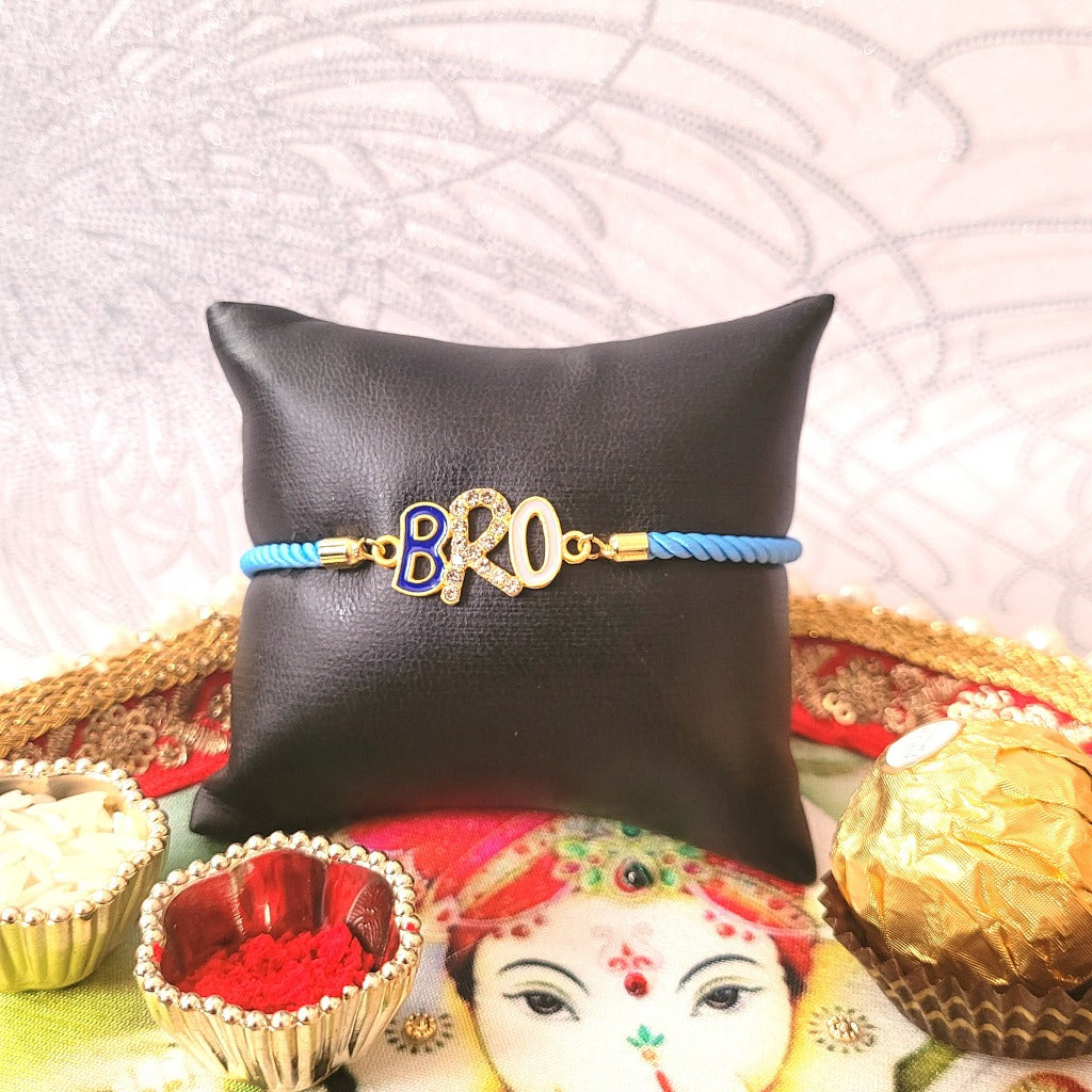 Rakhi For Brother - Cool Bro Pendant Adjustable Thread