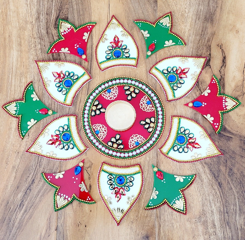 Designer Acrylic Rangoli