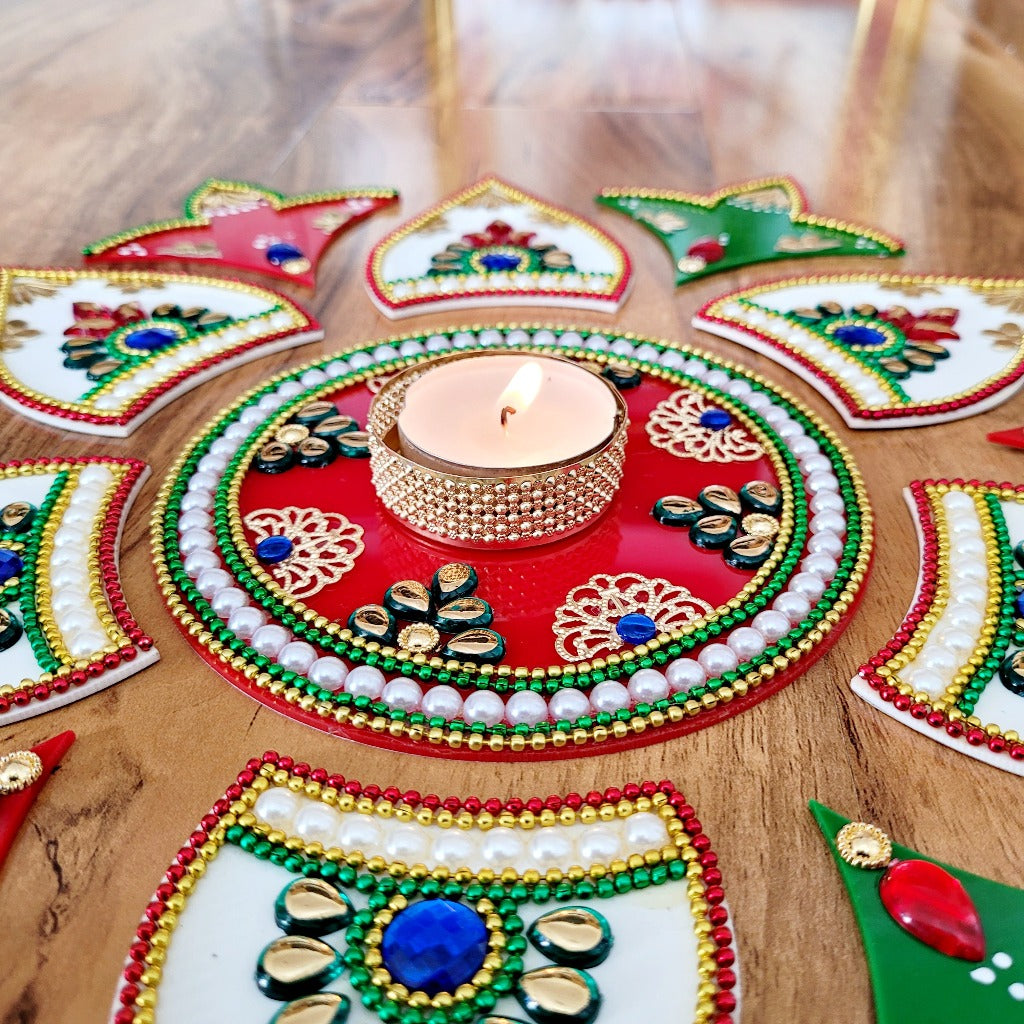 Designer Acrylic Rangoli