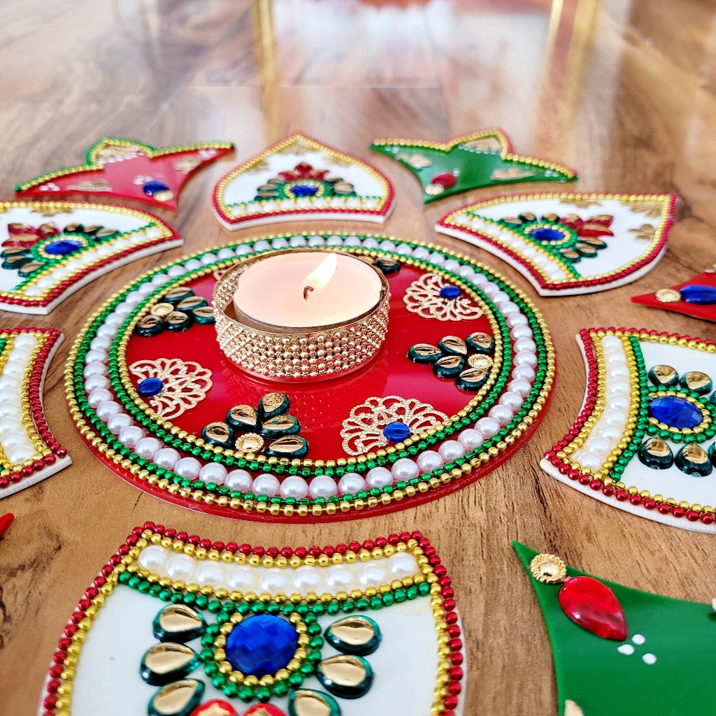 Designer Acrylic Rangoli
