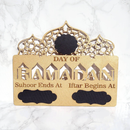 Ramadan Fasting Tracker, Iftar Time, Suhoor Time, Ramadan Deco, Ramadan Decoration