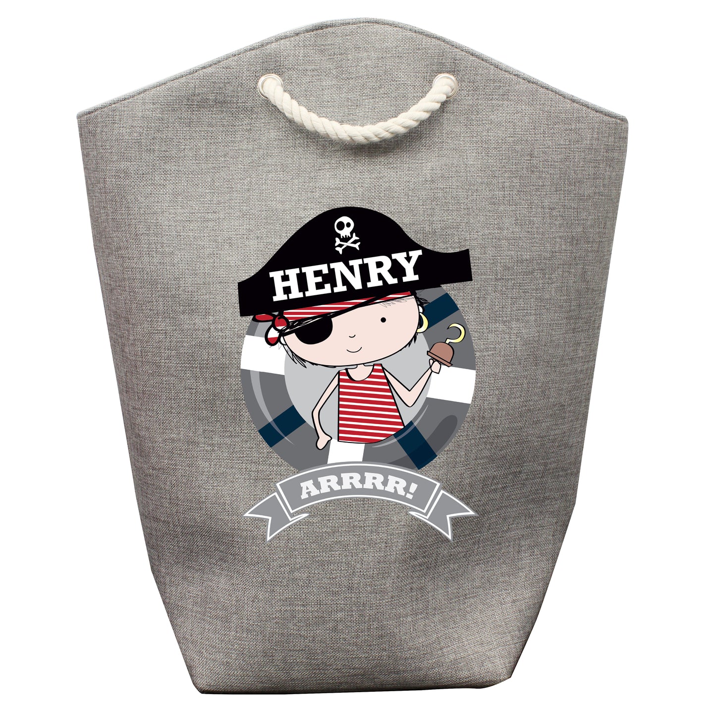 Personalised Boys Storage Bag, Laundry bag