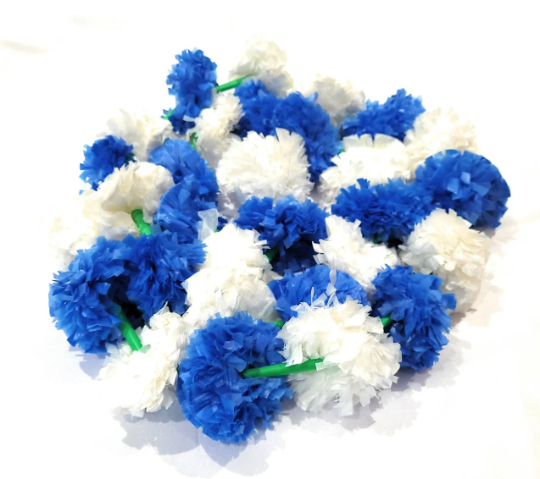Marigold Diwali Decoration, Marigold Garlands, Garlands, Festive Decoration Pack of 4 strings