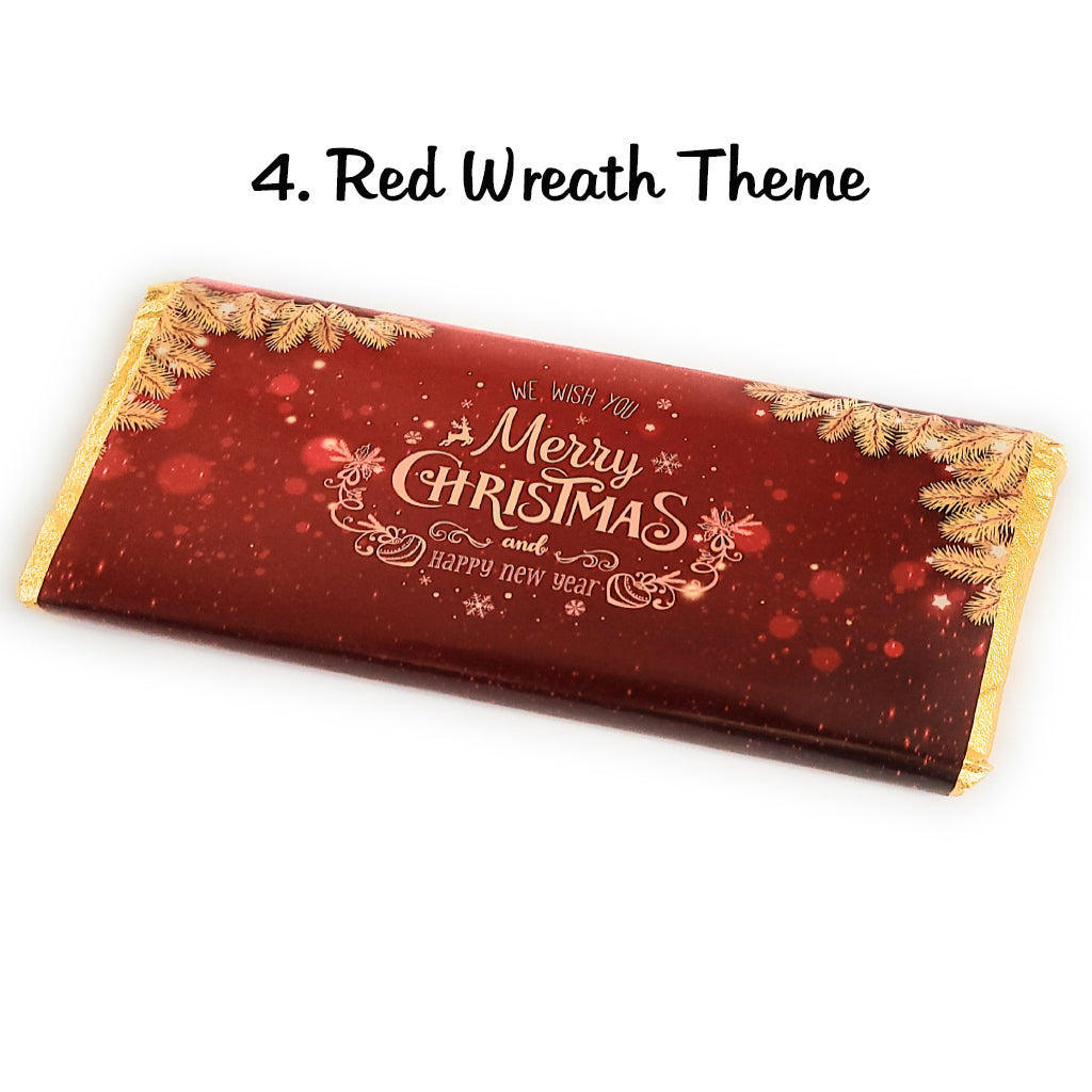 Christmas Theme Wrapped Cadbury's Chocolate