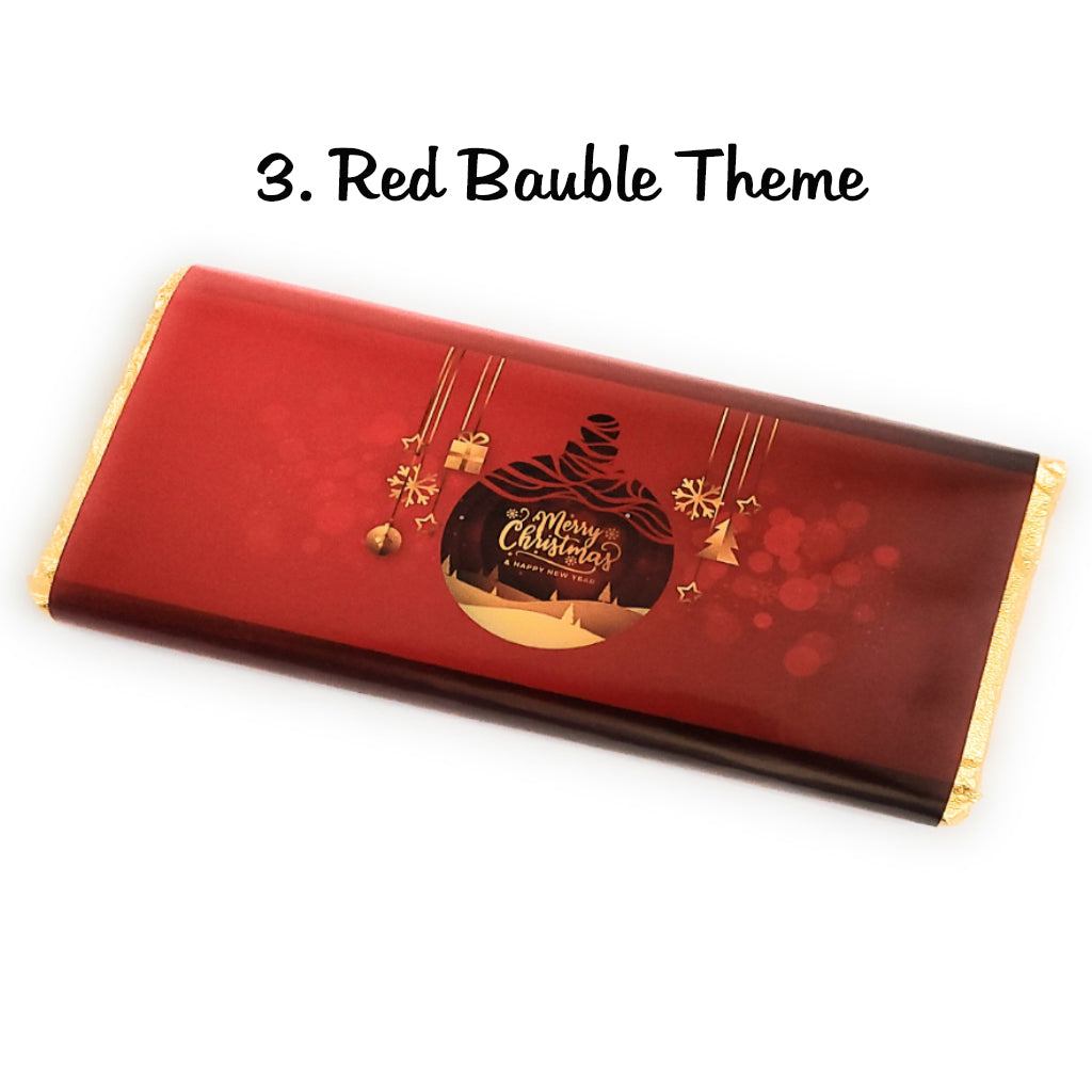 Christmas Theme Wrapped Cadbury's Chocolate