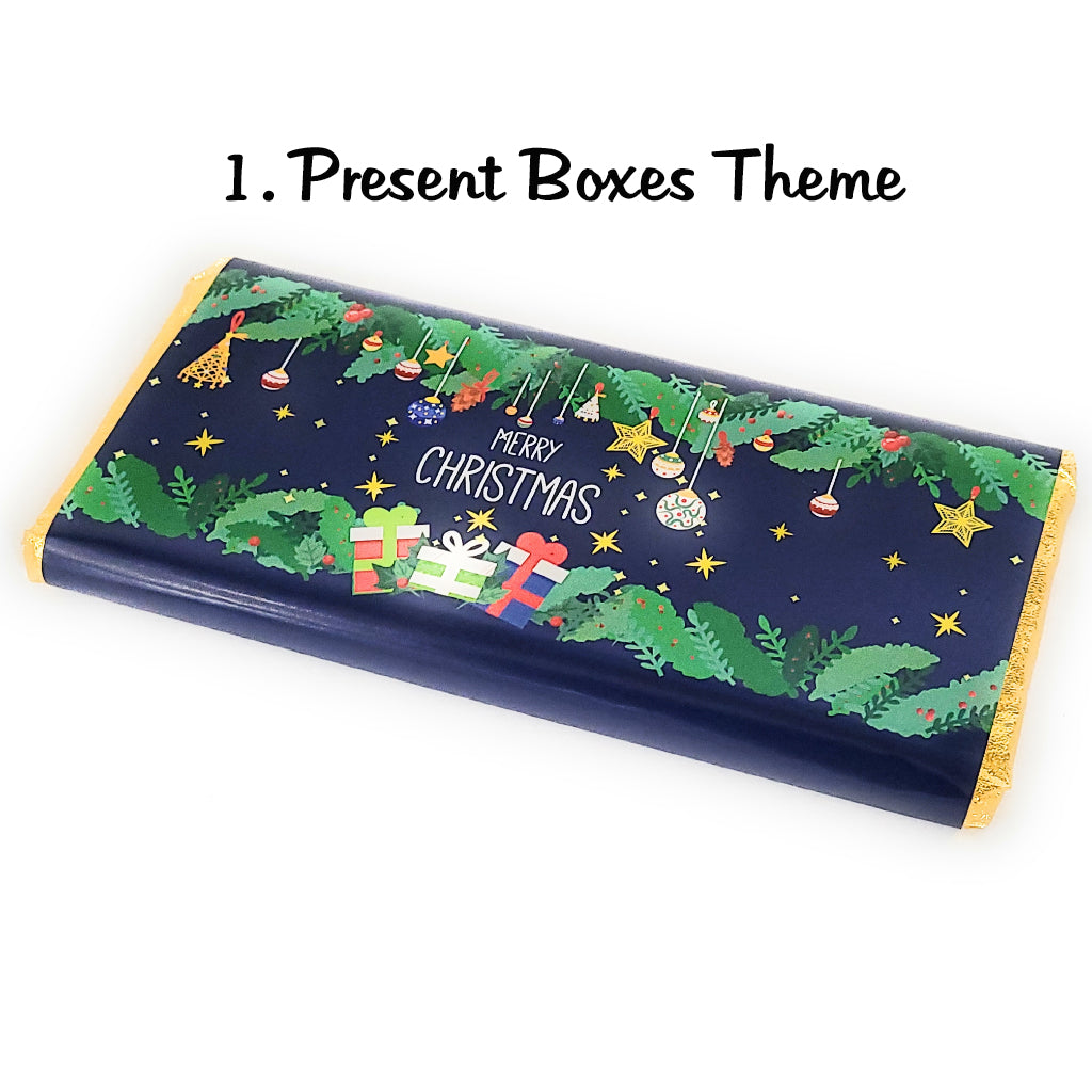Christmas Theme Wrapped Cadbury's Chocolate