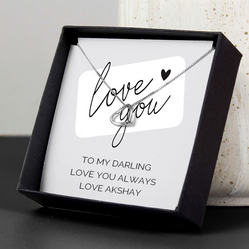 Personalised Heart Sentimental Necklace