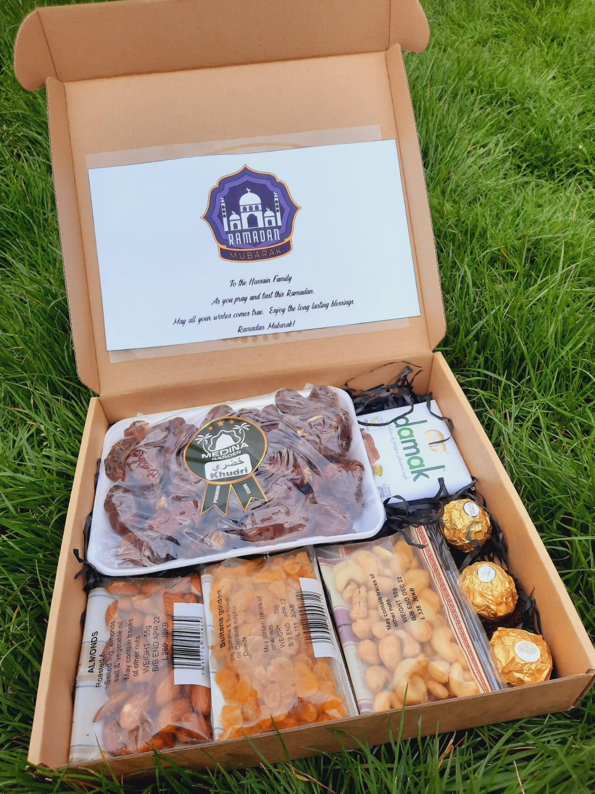 Iftar Box/ Ramadan Gift Box/Ramadan Treat Box/Ramadan Snack Box/Ramadan Snack Hamper/Ramadan Gift Set/Ramadan Mubarak gift/Iftar Gift