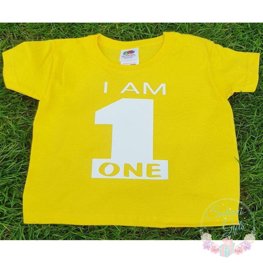 Milestone Birthday Kids TShirt-Suhani Gifts