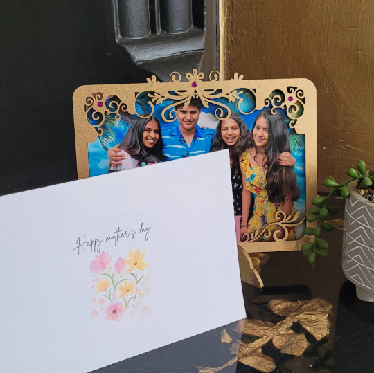 Mother's Day Card and Photo Frame