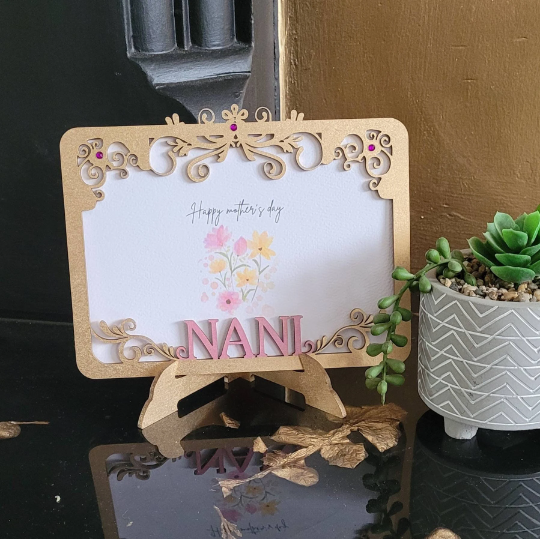 Mother's Day Card and Photo Frame