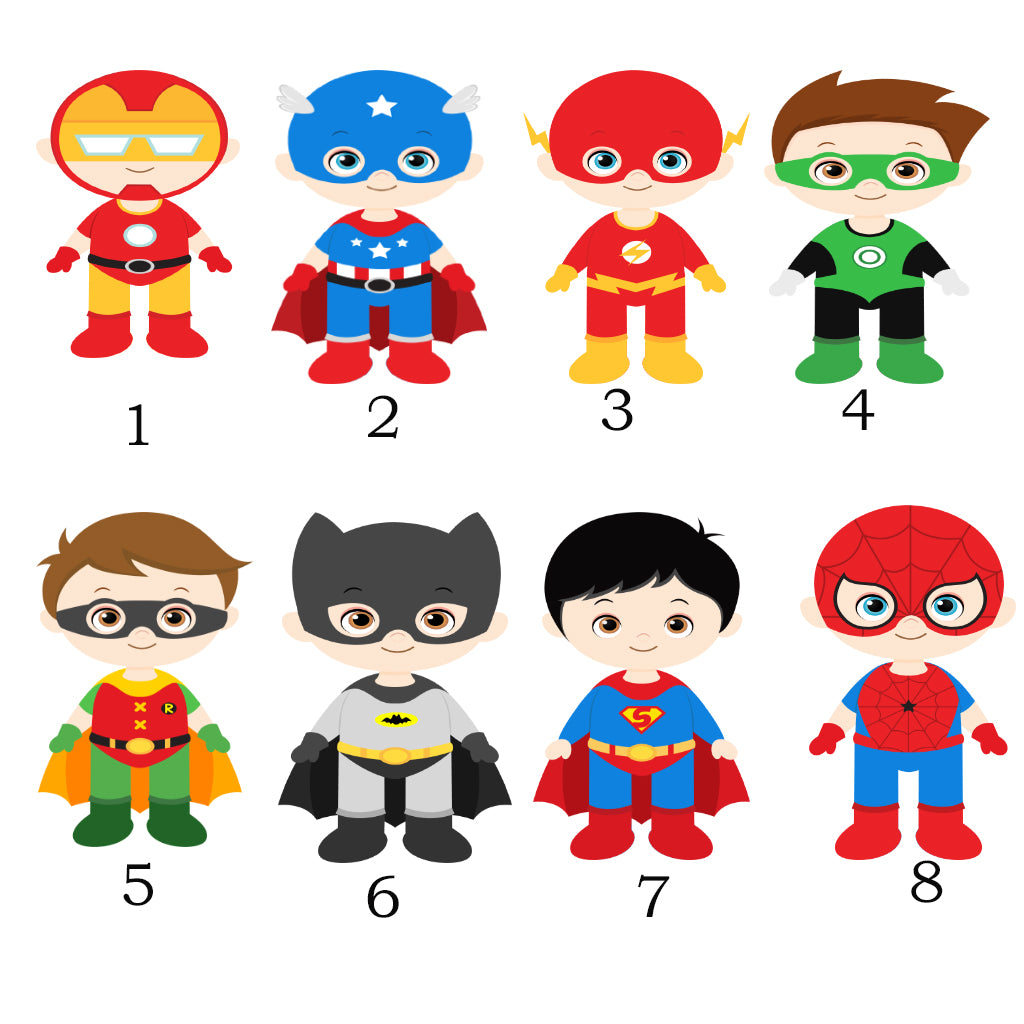 Teacher Superhero Keyrings