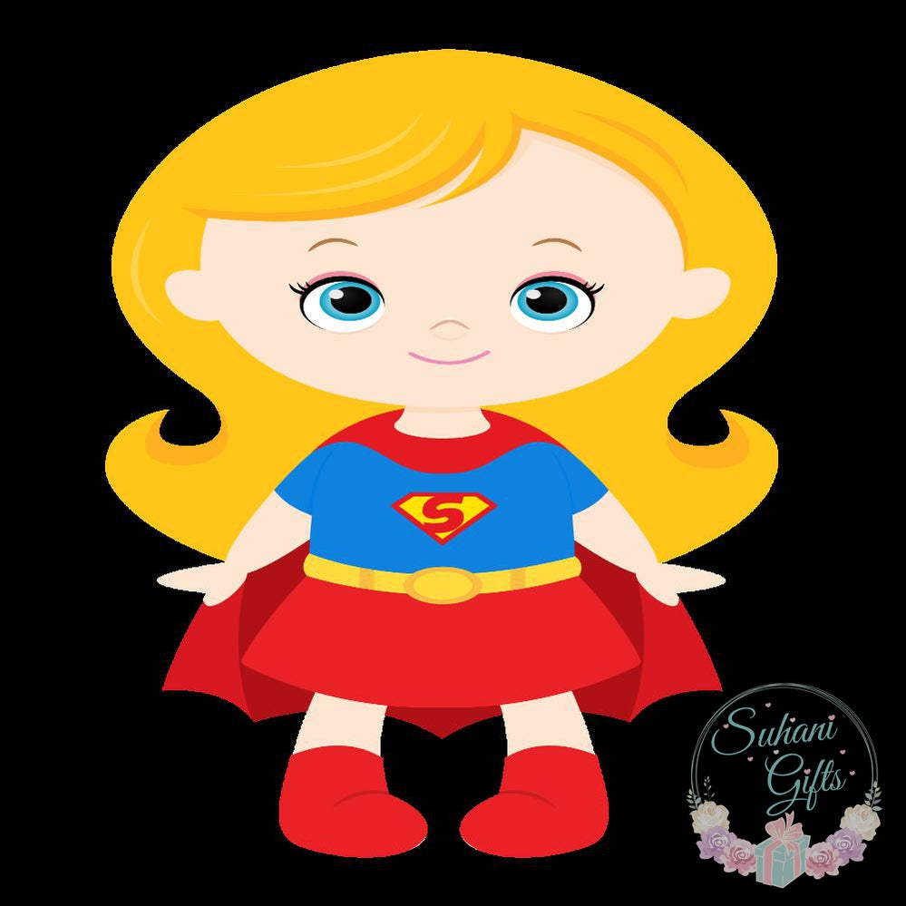 Personalised Girls Superhero Mug-Suhani Gifts