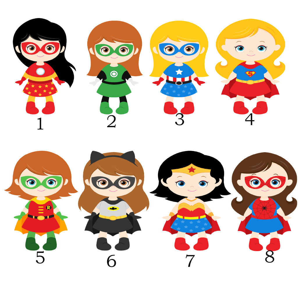 Teacher Superhero Keyrings