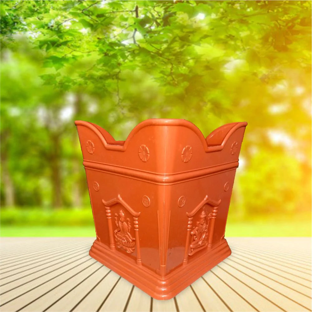 Tulsi Plant Pot with Tray