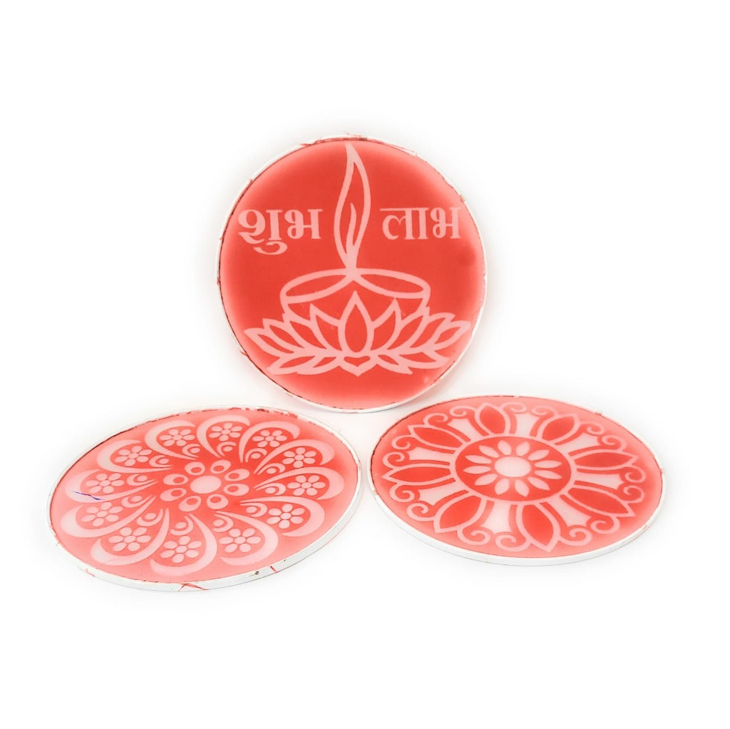 Diwali Rangoli Stencil Kolam Muggu Ganesh Diwali Ugadi Holi Festival Karwa Chauth art decoration