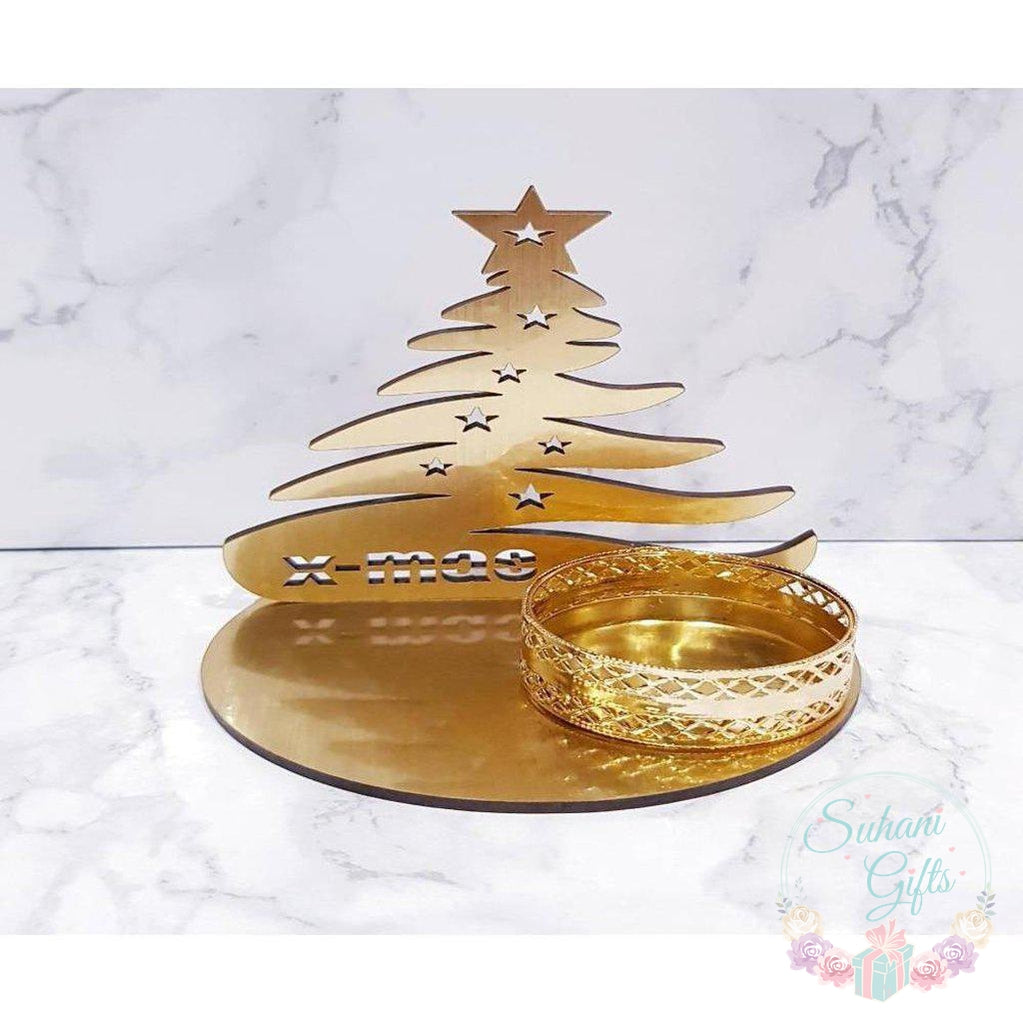 Christmas Shadow Tealight holders-Suhani Gifts