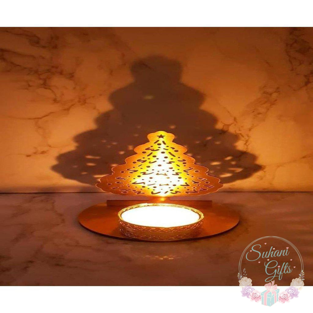 Christmas Shadow Tealight holders-Suhani Gifts