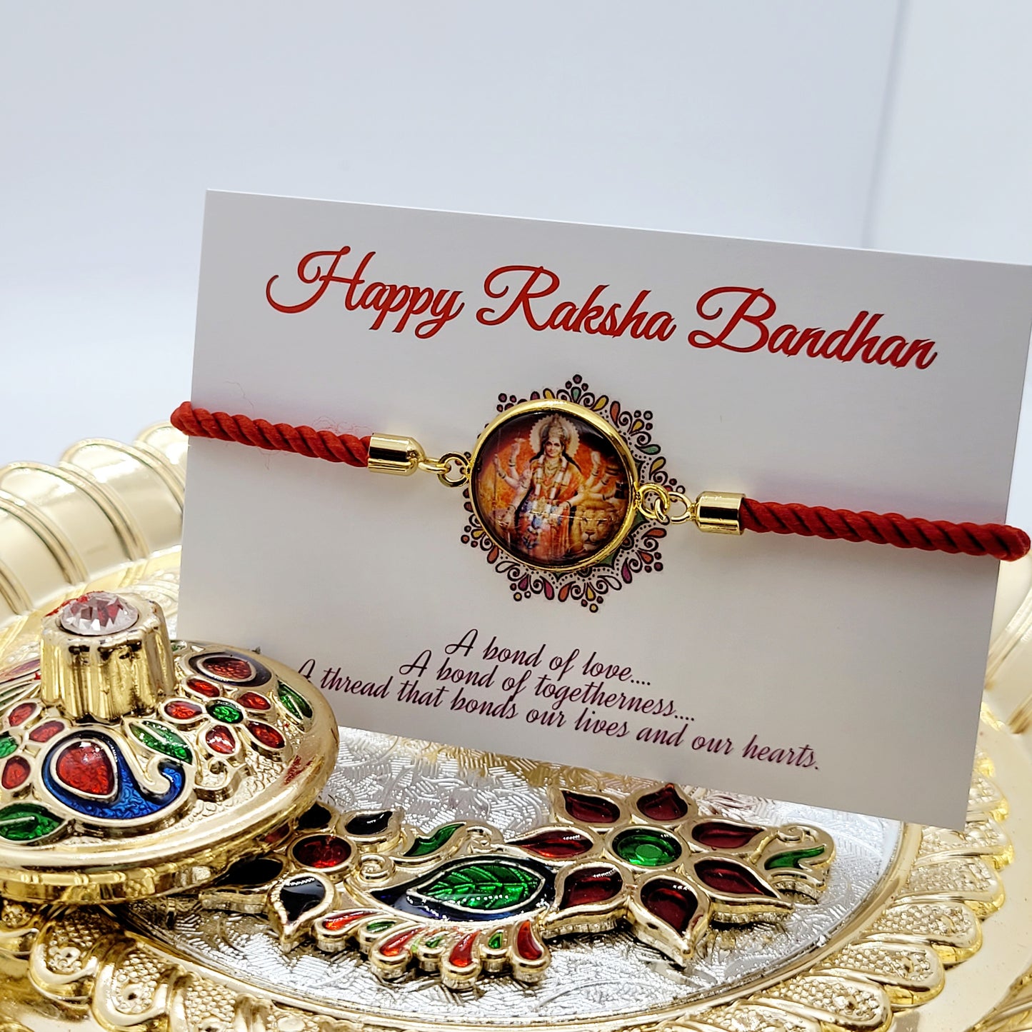 Mataji Rakhi Adjustable Bracelet