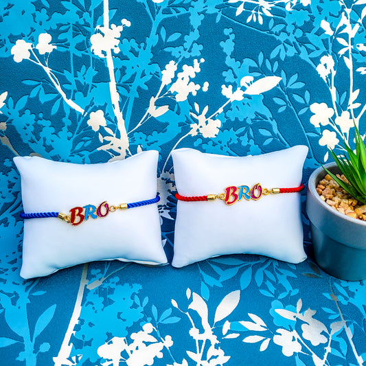 Rakhi Bracelet For Cool Bro With Adjustable Bands