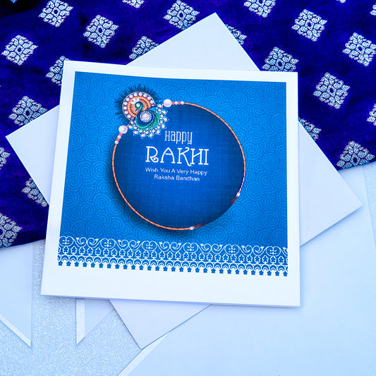 Rakhi/Rakhri/Raksha Bandhan Greeting Card