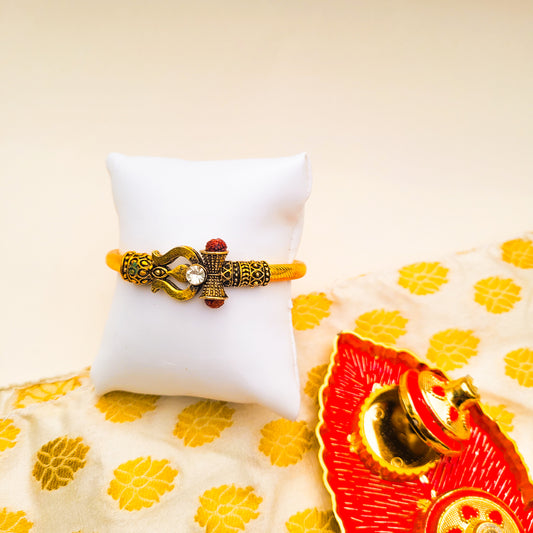 Shiv Shankar Om Diamond Rakhi