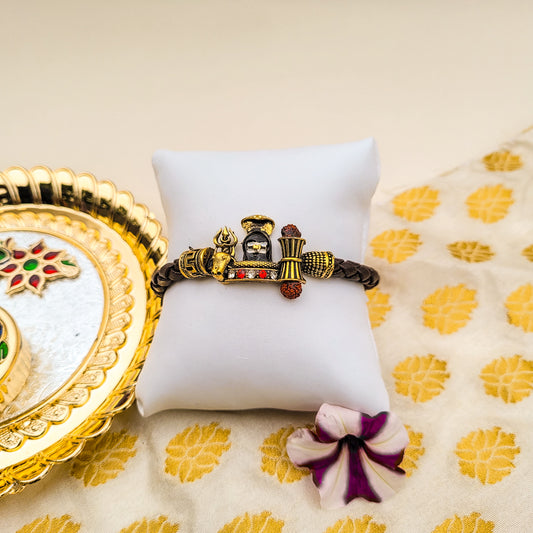 Ultimate Protection Rakhi - Shivling Rakhadi