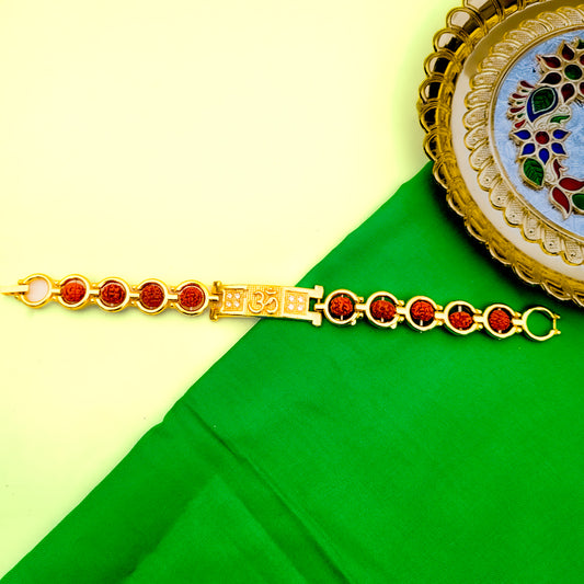 Om Namah Shivaya Rudraksh Rakhi