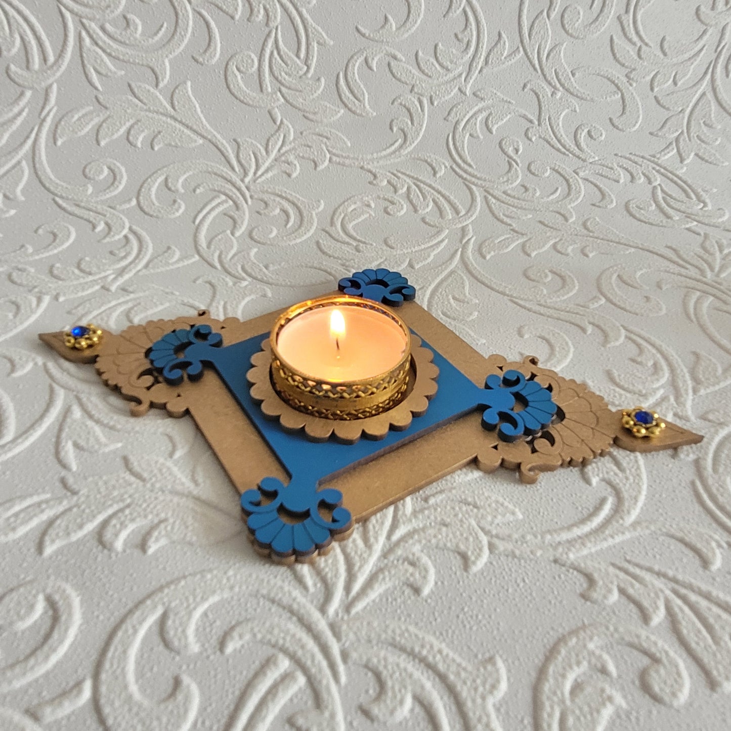 Intricate Diya