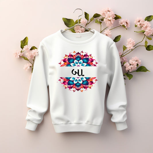 Asian Name Sweatshirt - Ma, Nani, Baa