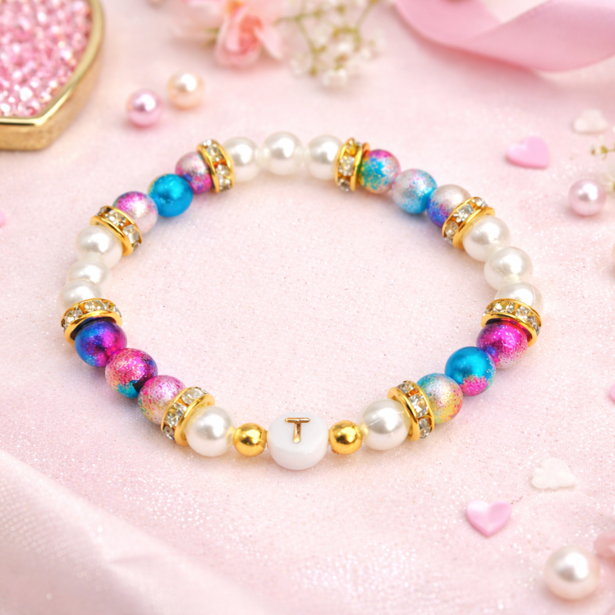 Unicorn Shade Personalised Bracelet