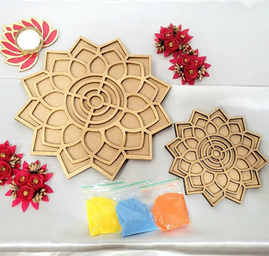 Rangoli Mat set of 2