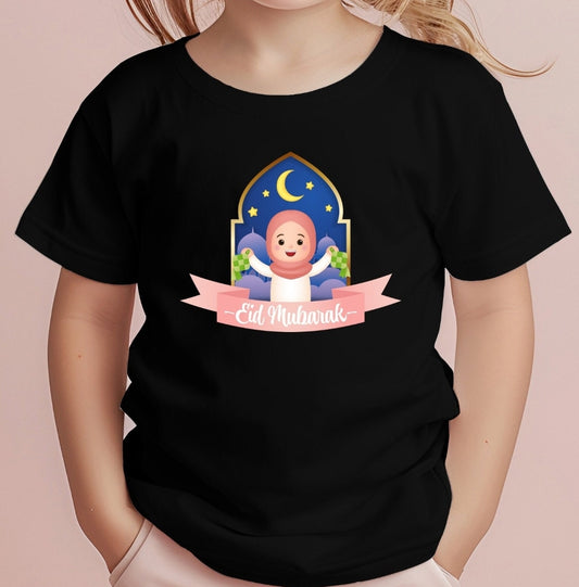 Eid Mubarak Kids Top