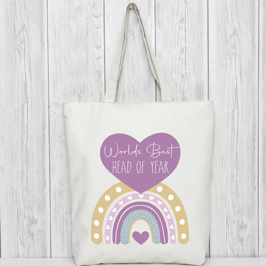 Personalised Best Teachers Tote Bag