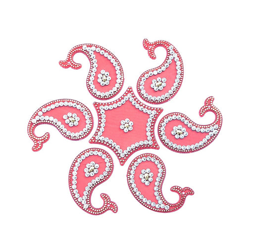 Diwali Decoration Rangoli Reusable Acrylic Set