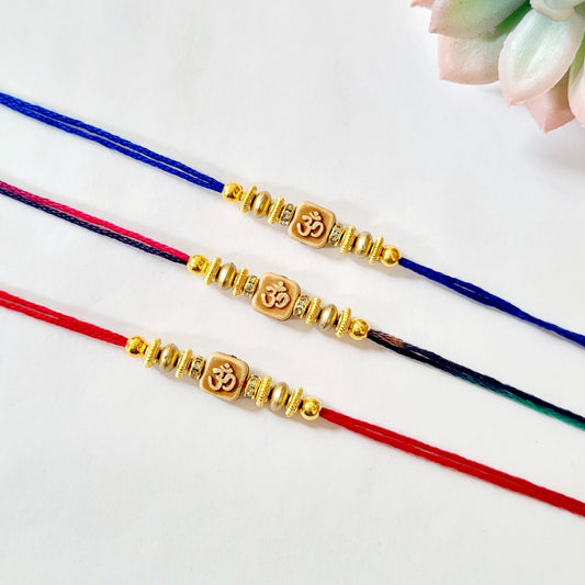 Om Rakhri/Rakhi/ Friendship bracelet