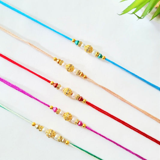 Small Diamond Ball Rakhri/Rakhi/ Friendship bracelet